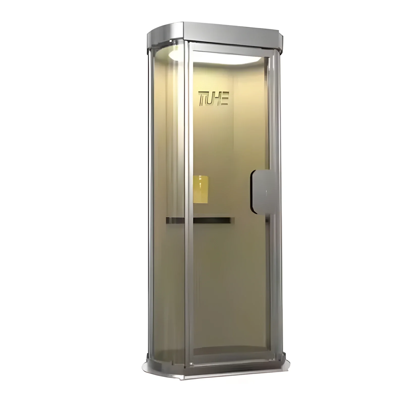 Thang máy gia đình mini (Homelift) vách kính, ảnh 4