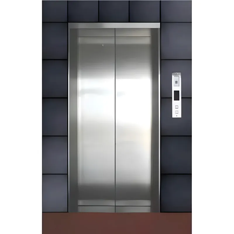 Cửa thang máy inox sọc nhuyễn